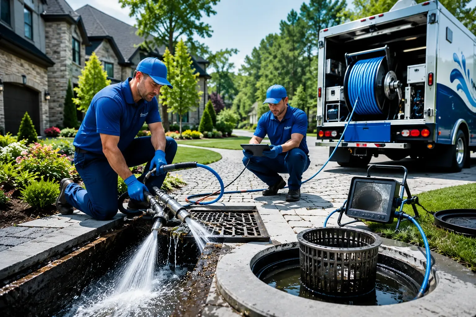 Local outdoor drain cleaning professionals in Charles City, IA